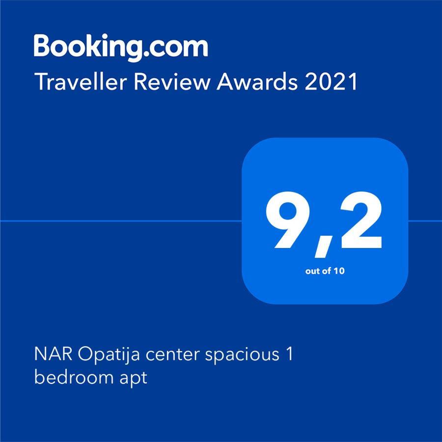 "Nar" Opatija Center Spacious 1 Bedroom Apt Exterior photo